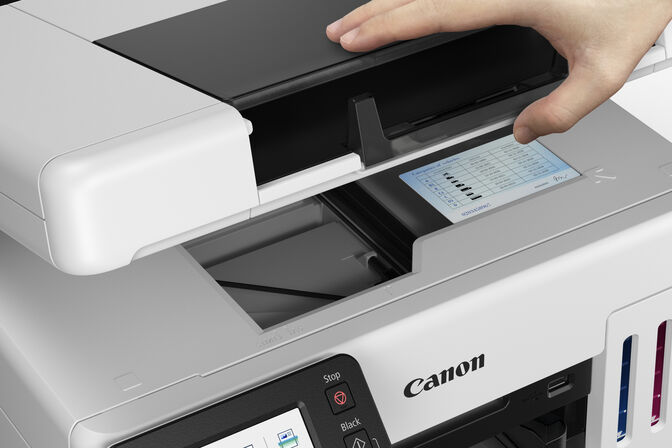 Multifuncional Canon MAXIFY GX6550 Wi-Fi MegaTank image number 5