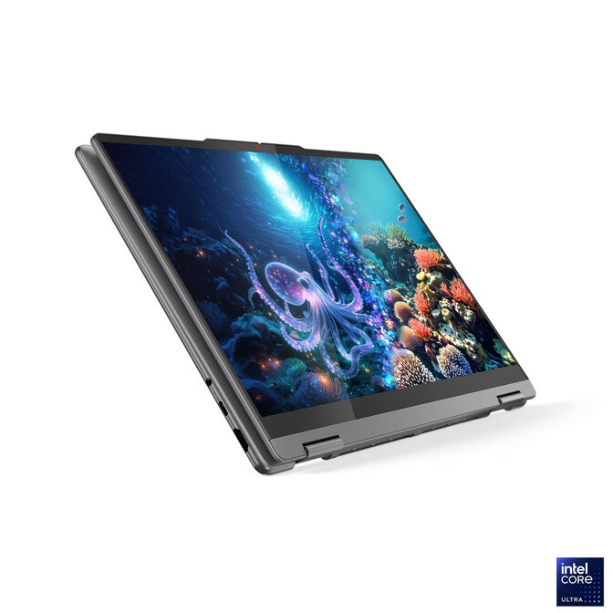 Lenovo Yoga 7 2-in-1 14ILL10 Copilot+ PC Intel Core Ultra 7 258V H&iacute;brido (2-en-1) 35,6 cm (14") Pantalla t&aacute;ctil 2.8K 32 GB LPDDR5x-SDRAM 1 TB SSD Wi-Fi 7 (802.11be) Windows 11 Home Portugu&eacute;s Gris image number 6