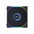 Ventilador Lian Li UNI FAN TL120 LCD RGB PWM Negro 120mm (Pack 3) image number null