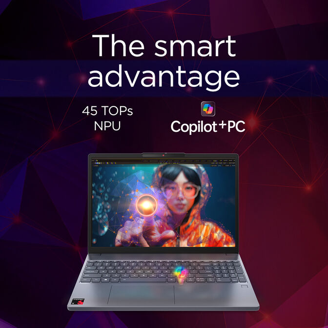 Port&aacute;til Lenovo IdeaPad Slim 3x 15Q8X10-735 15,3 Snapdragon X1-26-100 16GB DDR5 1TB FHD+ W11 (Sem Carregador) image number 13