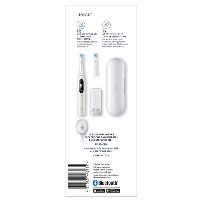 Cepillo de Dientes El&eacute;ctrico Oral-B iO Series 6 Blanco image number 4
