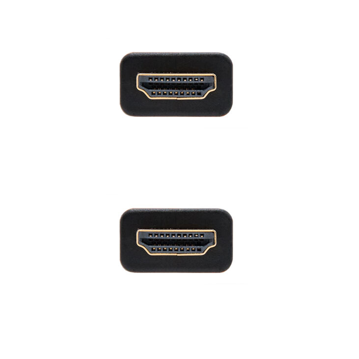 Cable HDMI V2.0 4K@60Hz 18Gbps Nanocable A M/M 0.5 M Premium Negro image number 2