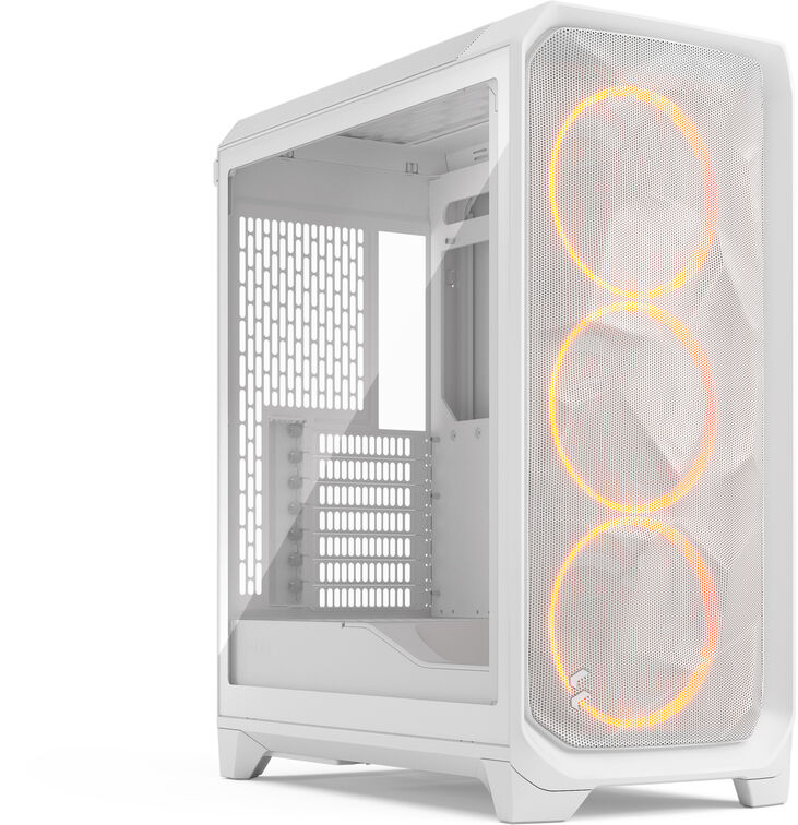 Torre E-ATX Fractal Design Meshify 3 Blanca RGB TG Light Tint image number 2