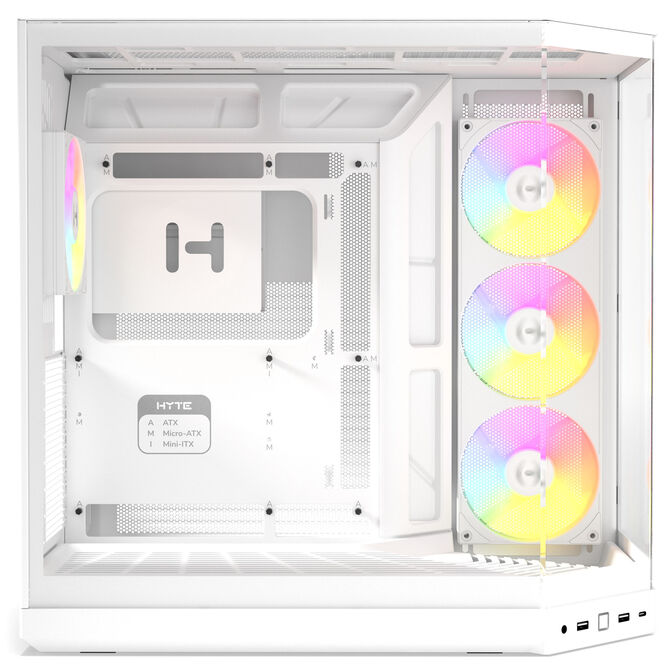 Caja E-ATX Hyte Y50 Vidrio Templado Blanco image number 4