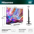 Televisor Hisense 85E7S 85" QLED UltraHD 4K VIDAA image number null