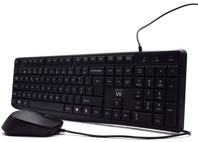 Teclado + Rat&oacute;n Ewent PT Negro image number 1