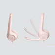 Auriculares Logitech H390 USB Rosa image number null