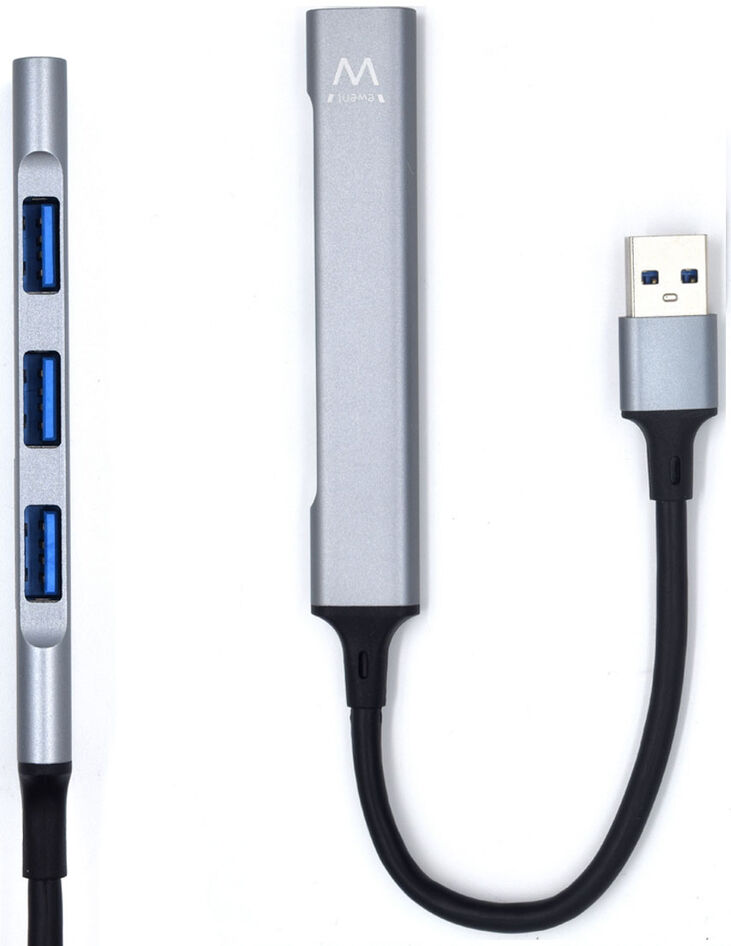 Hub USB Ewent 4 Portas USB 3.2 Gen 1 - USB 3.2 Gen 1 + 3x USB 2.0 image number 1