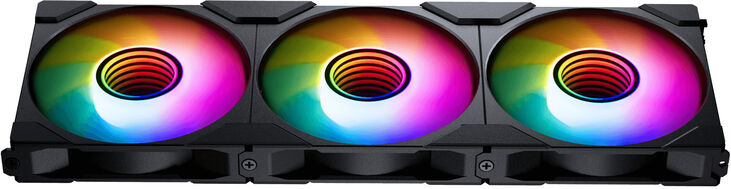 Ventilador Phanteks M25 Gen2 PWM Reverse Airflow D-RGB 120mm Negro (Pack 3) image number 0