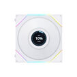 Ventilador Lian Li UNI FAN TL120 LCD RGB PWM Blanco 120mm (Pack 3) image number null