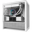 Torre Micro-ATX NZXT H3 Flow Blanca Cristal Templado image number null