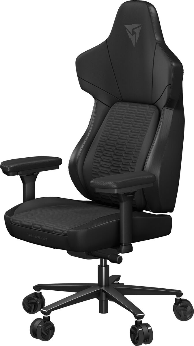 Silla Gaming ThunderX3 Core, Apoio lombar 360 graus - Racer Black image number 3