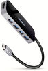 HUB USB-C AXAGON HMC-6H4A 4x USB-A + HDMI, USB-C 3.2 Gen 1 hub, PD 100W image number null