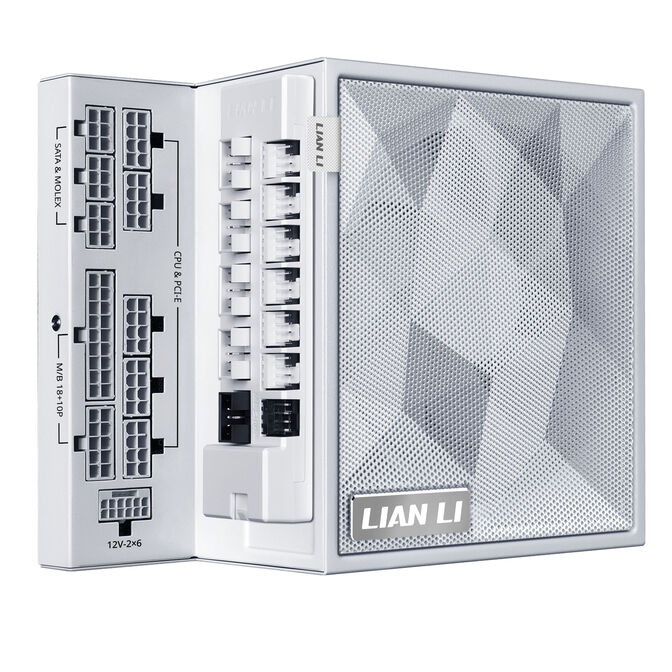 Fuente Modular Lian Li Edge Gold V2 1000W 80+ Gold Blanca (C/Hub) image number 2