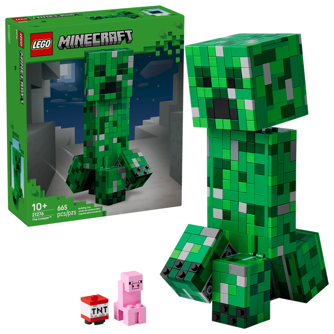 LEGO Minecraft: El Creeper, 665 Piezas (21276) image number 0