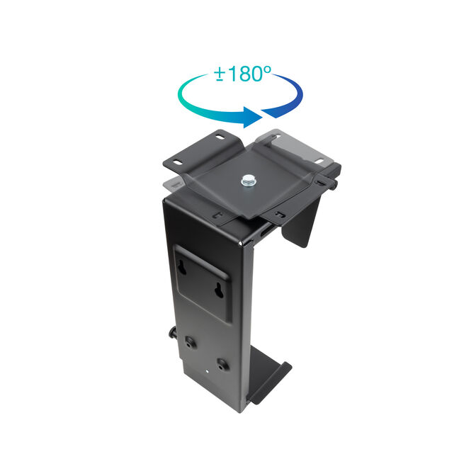 Soporte de mesa de escritorio negro image number 2