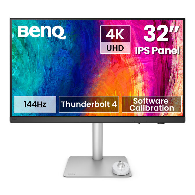 Monitor BenQ Creative Pro 27" PD3226G IPS 4K 144Hz 1ms Thunderbolt 4 DisplayHDR 400 image number 0