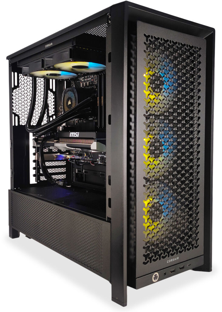 Ordenador AURA Gamer-PC Impakt Edition Intel i5 14400F 32GB DDR5 1TB RTX 5060 Ti 16GB WiFi W11 image number 1