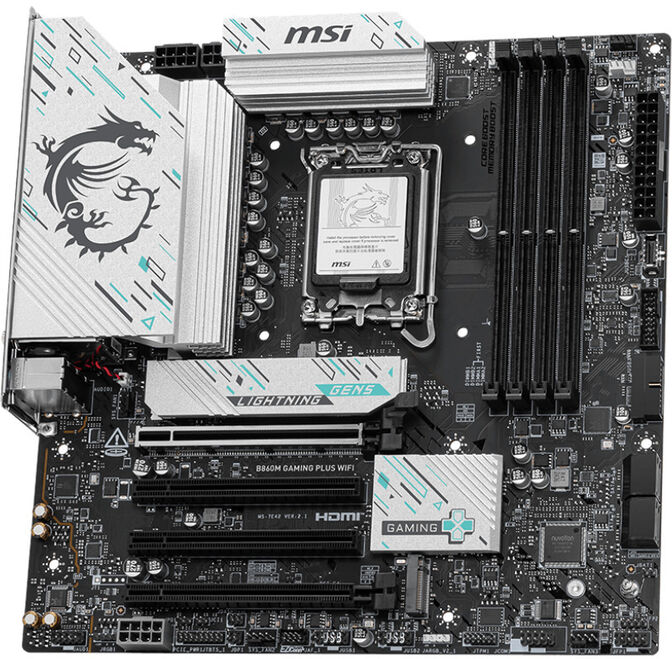 Placa Base MSI B860M GAMING PLUS WIFI image number 2