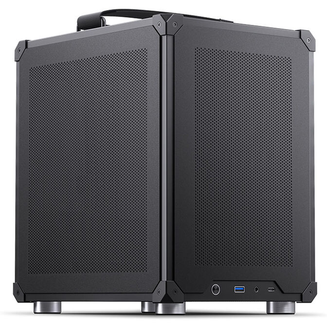 Caja Micro-ATX Jonsbo C6 c/ Asa &ndash; Negra image number 1