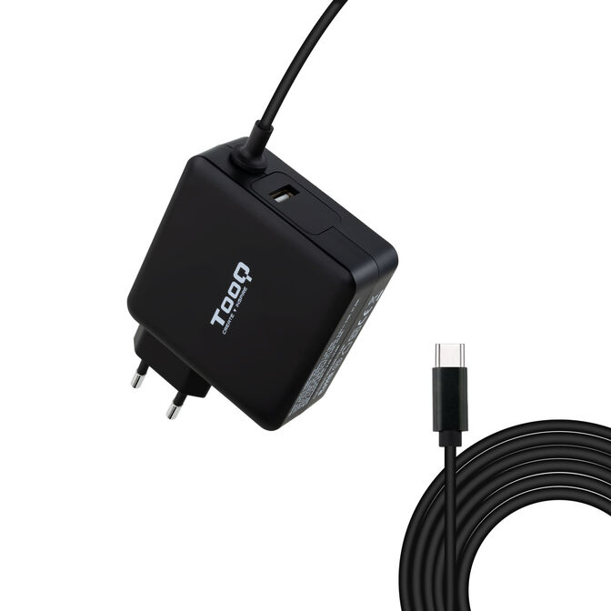 Cargador de Port&aacute;til Tooq PD 3.0 65W USB-C image number 0
