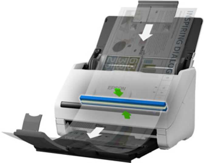 Esc&aacute;ner de Documentos Epson WorkForce DS-770II image number 3
