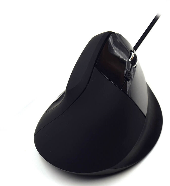 Rat&oacute;n Vertical Ewent at&eacute; 1600 DPI Ergon&oacute;mico USB 2.0 Negro image number 0
