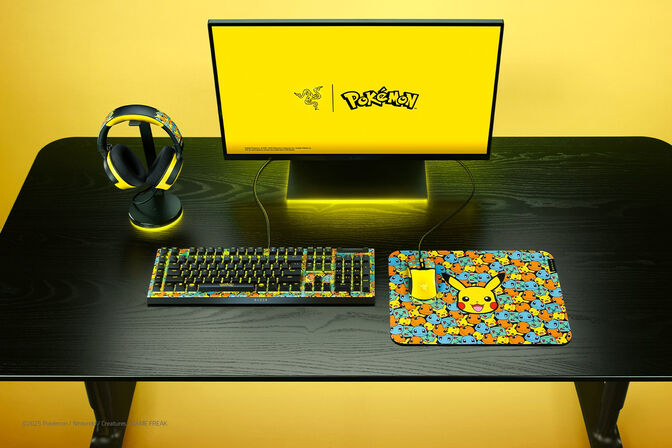 Teclado Razer BlackWidow V4 X RGB Green Switch Pok&eacute;mon Kanto Starters Ed. (US) image number 4