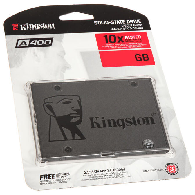 SSD Kingston A400 960GB SATA III (500/450MB/s) image number 2