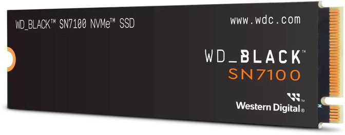 Disco SSD Western Digital Black SN7100 500GB Gen4 M.2 NVMe (6800/5800MB/s) image number 0