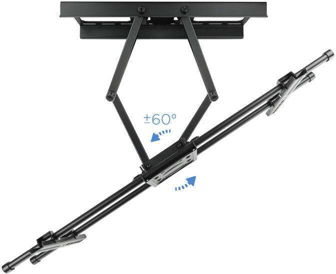 Soporte de Pared Tooq Tilt 6 Pivots 43" a 90" Max. 75Kg image number 2