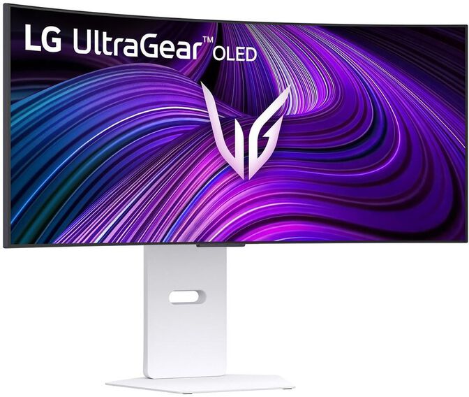 Monitor Curvo Gaming LG UltrGear 34" 34GX90SA OLED WQHD 240Hz 0.03ms G-Sync Compatible Smart webOS Blanco image number 2