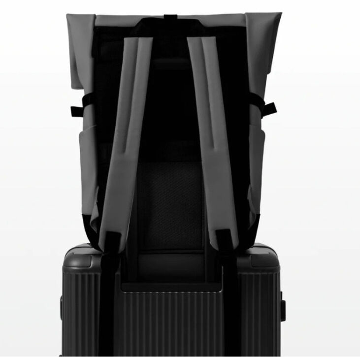 Mochila impermeable Xiaomi Roll Top Casual Backpack Gris 23L image number 2