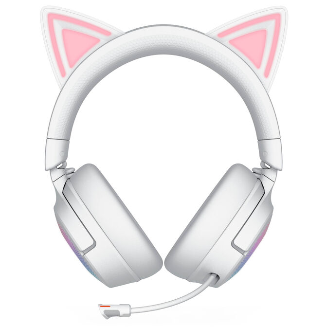 Auriculares Razer Kraken Kitty V3 Pro Wireless/Bluetooth Blanco image number 3