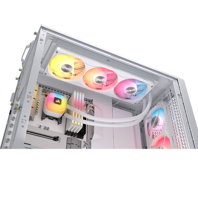 Refrigeraci&oacute;n L&iacute;quida CPU Corsair NAUTILUS II RS ARGB 360mm Blanco image number 5
