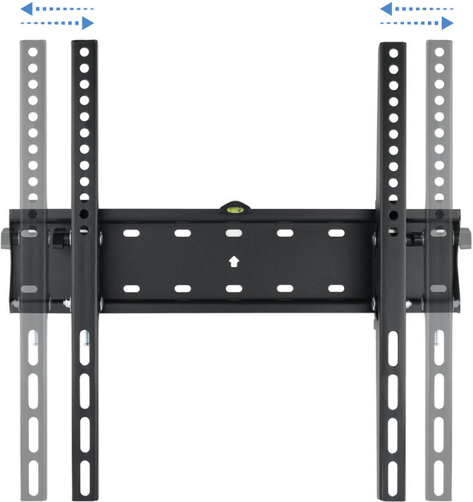 Soporte de Pared Tooq Tilt 32" a 55" Max. 40kg Negro image number 1