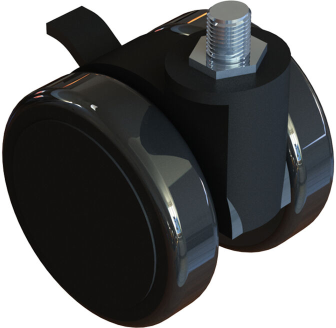 Ruedas Next Level Racing Lockable Castor Wheels image number 1