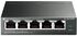 Switch TP-Link TL-SG105PE 5 Portas Gigabit Easy Smart Switch c/ 4 Portas PoE+ image number null