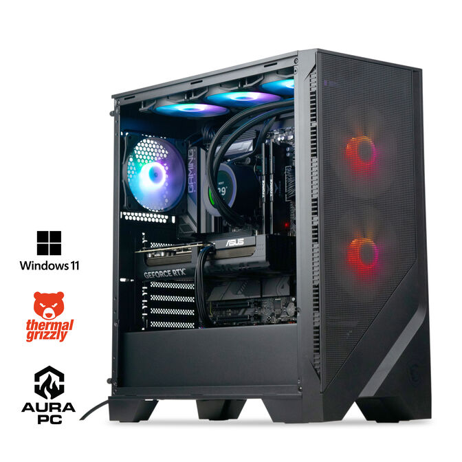 Ordenador AURA Limited-PC Ryzen 7 7800X3D 32GB DDR5 2TB RTX 5070 WiFi W11 Bonus