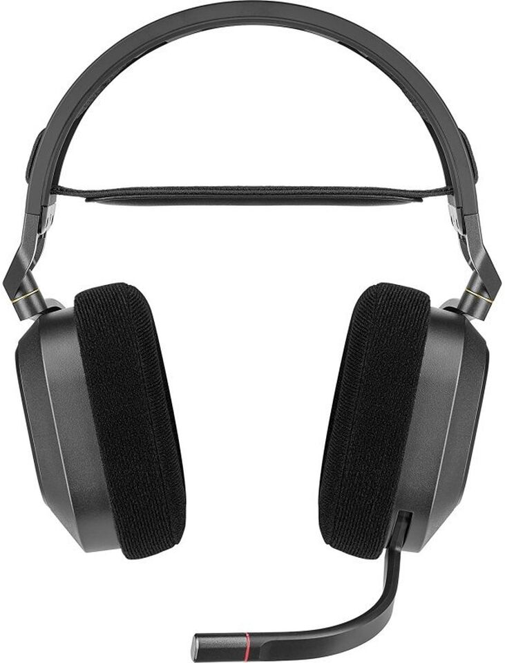 Auriculares Corsair HS80 RGB Wireless Negro image number 1