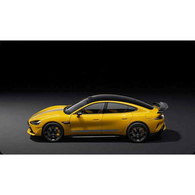 Coche Modelo Xiaomi SU7 Ultra 1/18 Die-cast Amarillo Rel&aacute;mpago image number 2