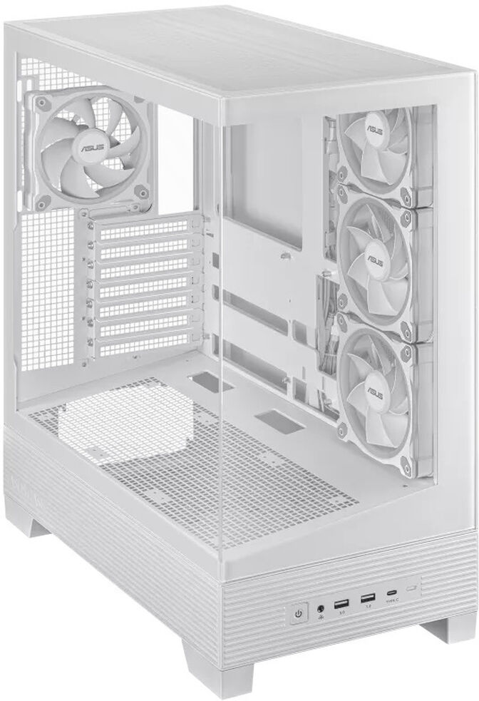 Torre ATX Asus A31 Plus ARGB Blanco image number 2