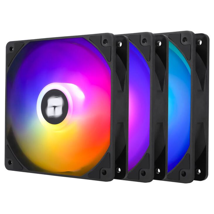 Ventilador Thermalright TL-C12C-S ARGB PWM Negro 120mm (Pack 3) image number 1