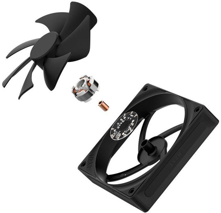Ventilador NZXT F120P STATIC PRESSURE V2 120mm - Single Pack Negras image number 5