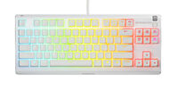 Teclado SteelSeries Apex 3 TKL (US) Blanco