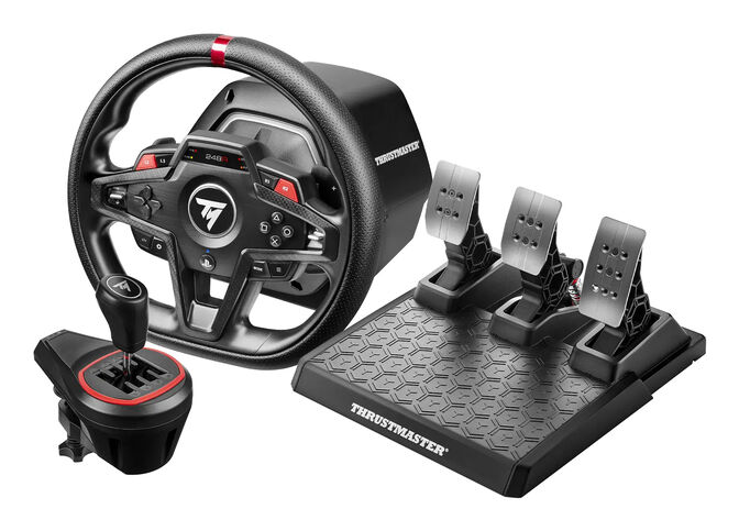 Conjunto Thrustmaster T248R Shifter Pack ( Volante + Pedais + Shifter ) PS5 / PS4 / PC image number 0