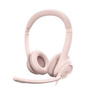 Auriculares Logitech H390 USB Rosa