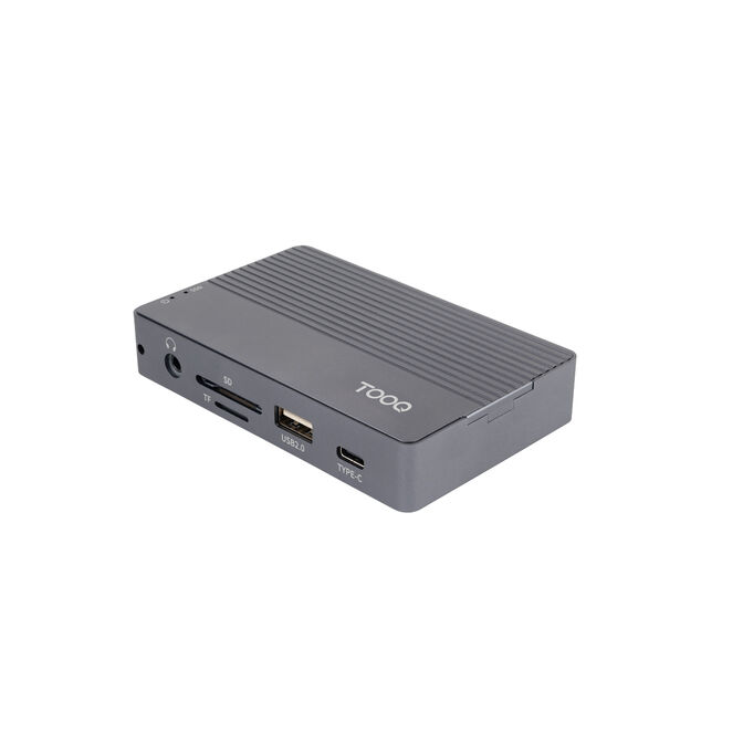 Caja SSD com HUB Tooq TQE-2242G M.2 NGFF/NVMe USB3.2 Gen 2 image number 0