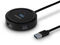 USB-A-Hub AXAGON HUE-P1A , 4x USB 3.0 - 30 cm