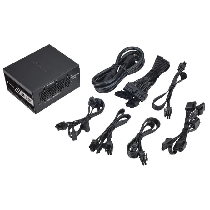 Fuente Alimentaci&oacute;n Modular SFX Corsair SF600 600W 80+ Gold image number 3